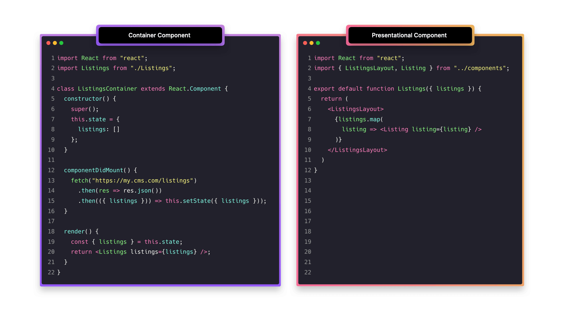 Illustration demonstrating React Hooks patterns for modern component composition and scalable application design.