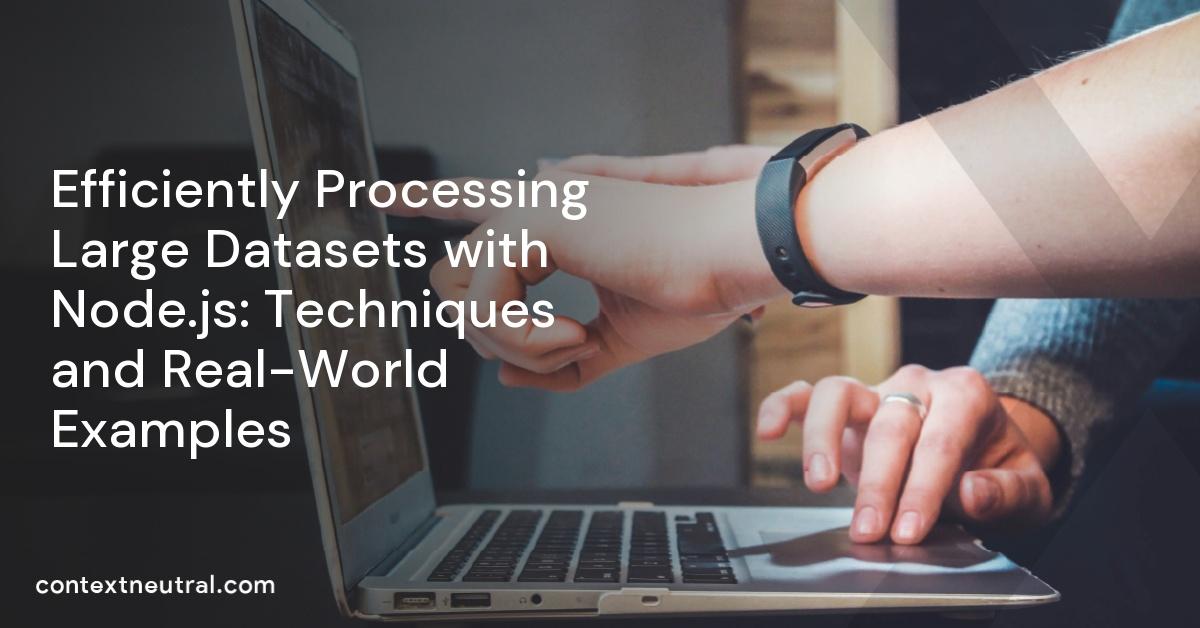 Node.js ile gerçek zamanlı büyük veri akışlarını işleme ve analiz etme, yüksek performans stratejileri