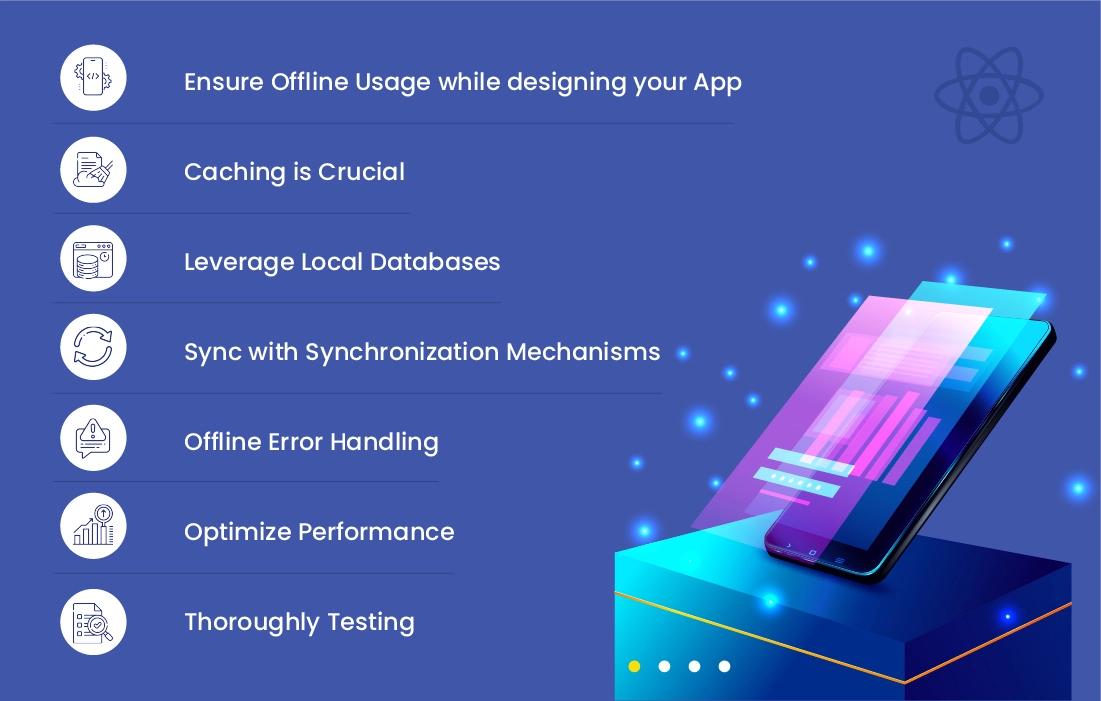 React Native offline-first app development for seamless data synchronization and user experience.