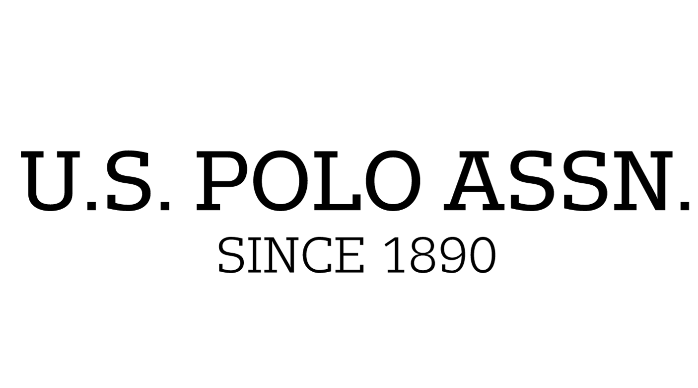 US POLO ASSN. logo with two polo players on horseback.